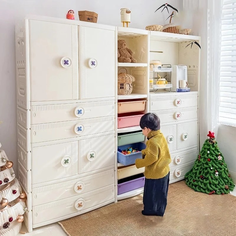 Baby Clothing Wardrobe - Möbel Baby Kleidung Spielzeug Rack Lagerschrank