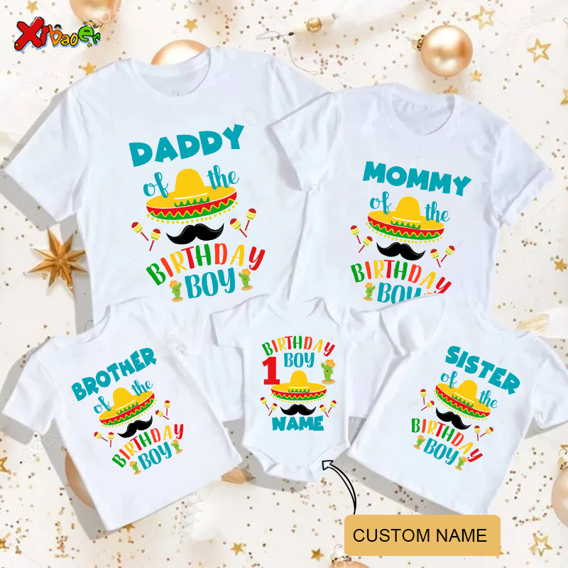 Baby Clothing Hawaii - Mädchen T-Shirt Geburtstag Familie passende Outfits