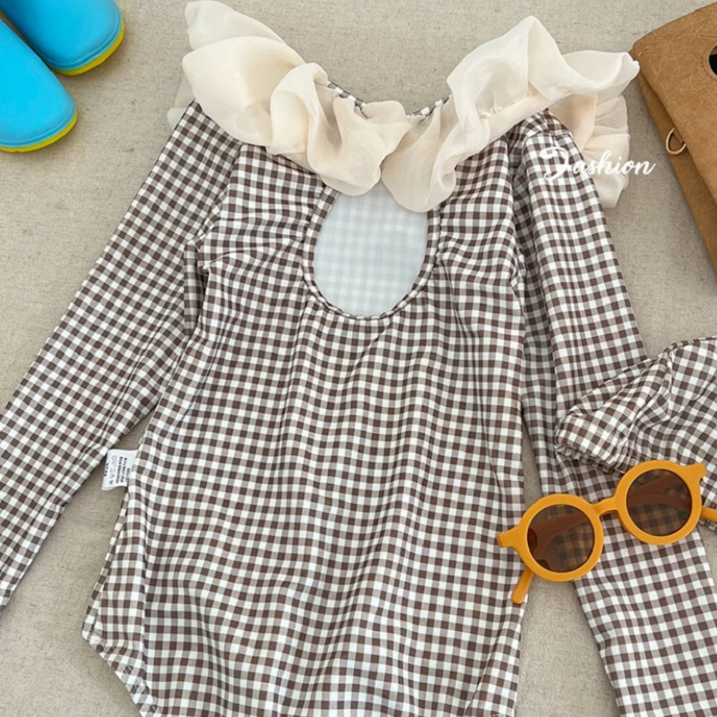 Baby Clothing Hawaii - Mode Baby Mädchen Badeanzug Mit Kappe
