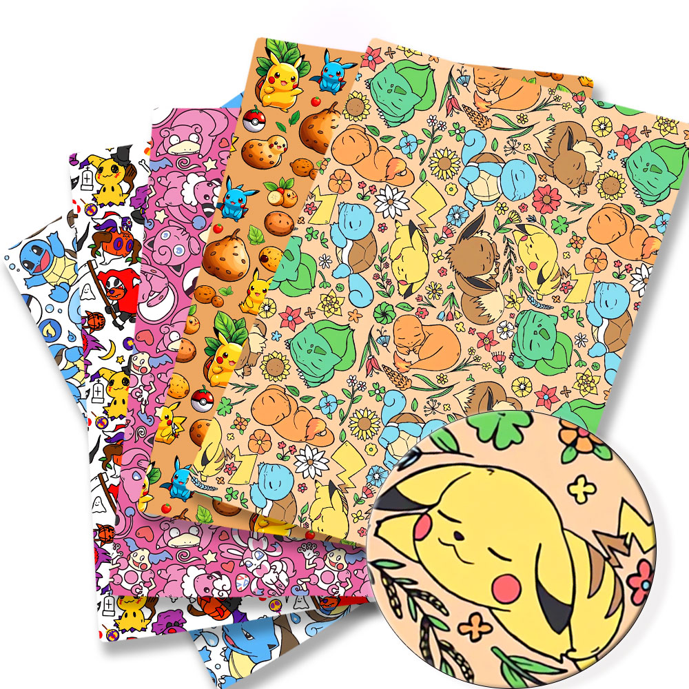 Baby Clothing Sewing - Pokemon Cartoon Fabric140*50cm Handgemachte Nähen Patchwork